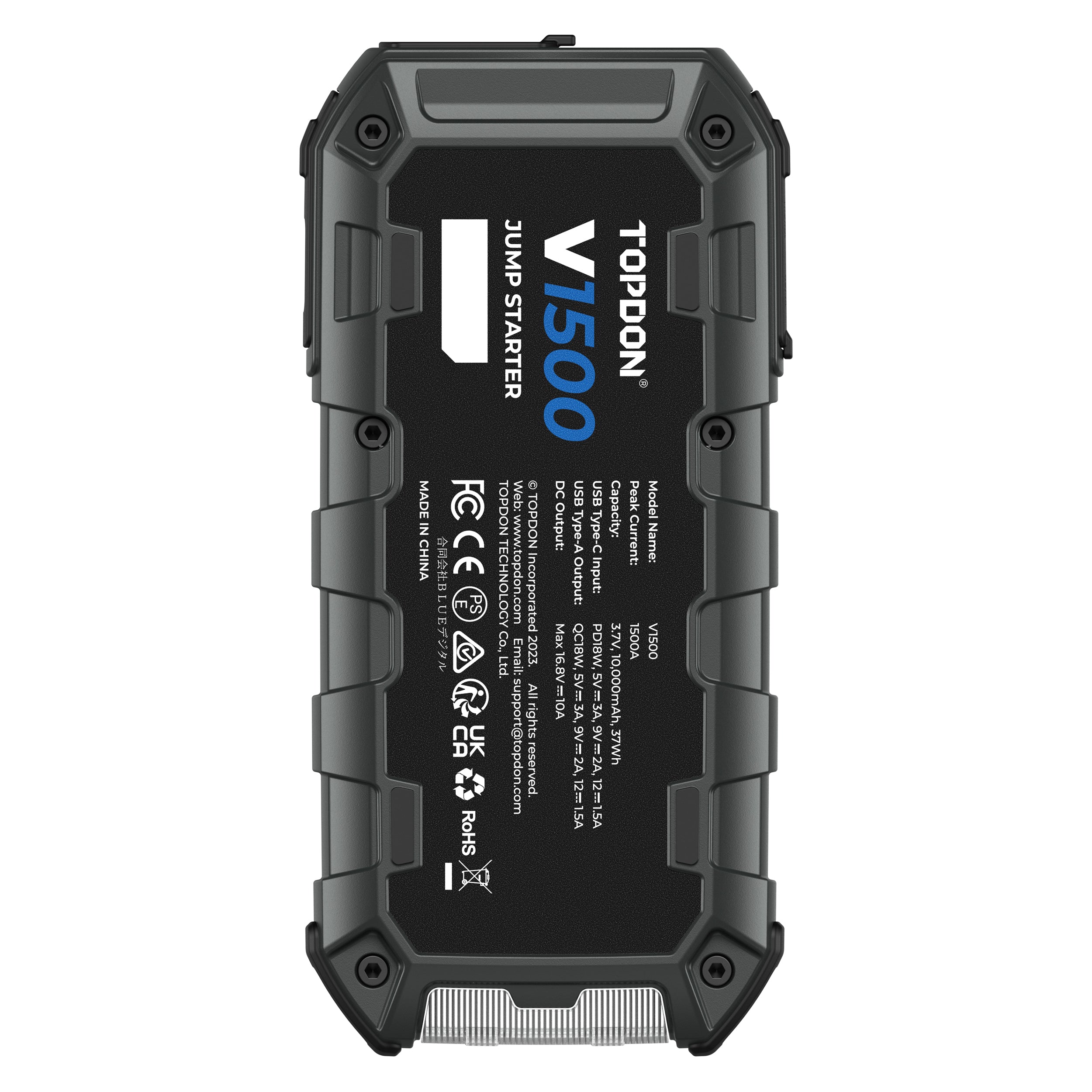 TOPDON V1500 12V 1500A Jump Pack Battery Booster Car Jump