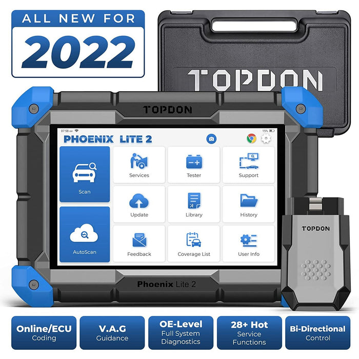 TOPDON ArtiDiag900 Lite OBD2 Wireless Scanner All Systems Bi