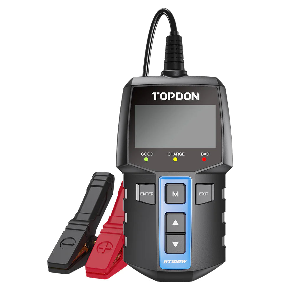 TOPDON BT100W 12V Car Battery Tester Wireless Battery Load Tester Cran —  TOPDON NZ