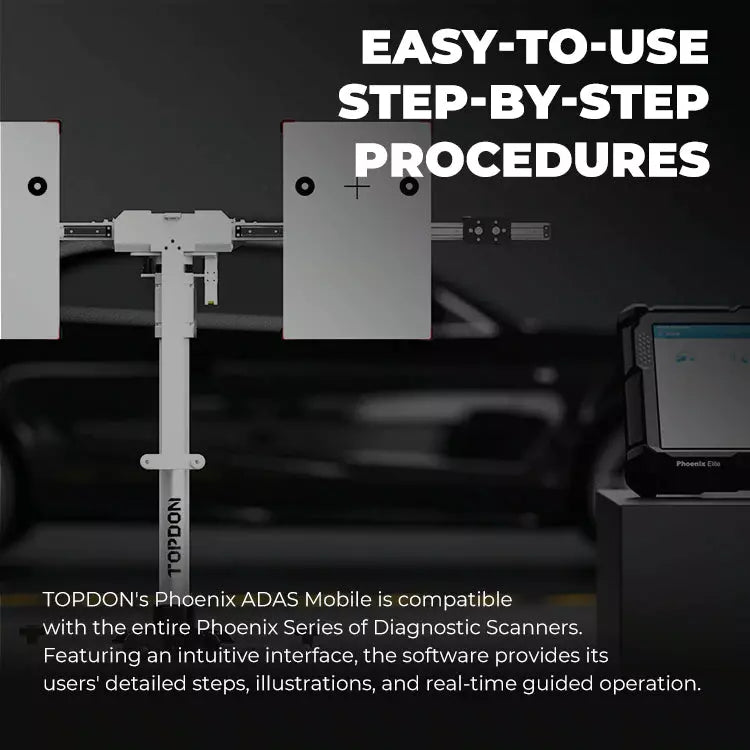 topdon phoenix adas mobile calibration tool