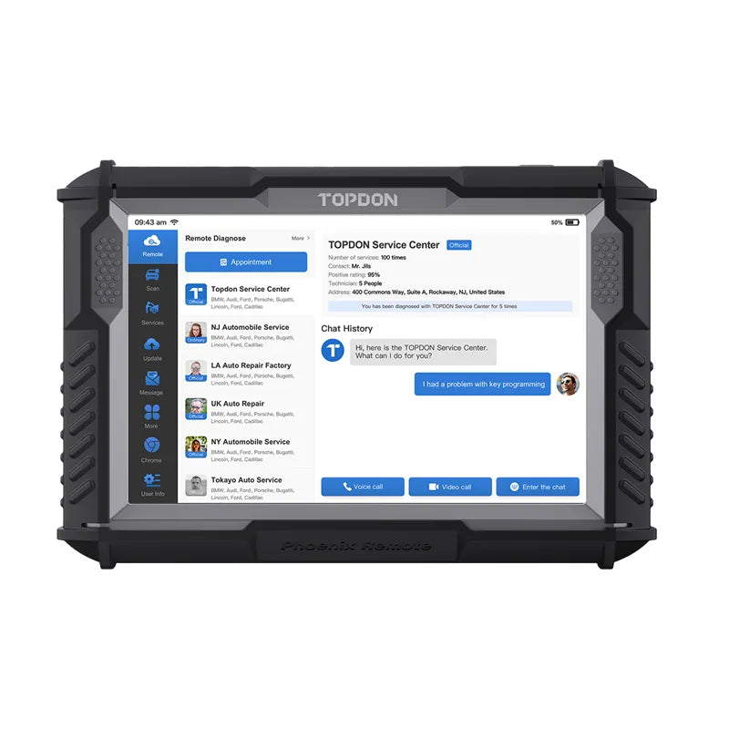 Topdon Phoenix Remote Diagnostic Scan Tool