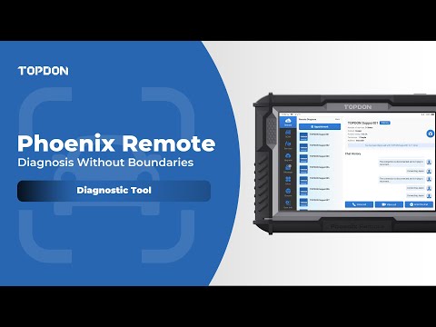 Topdon Phoenix Remote Diagnostic Scan Tool